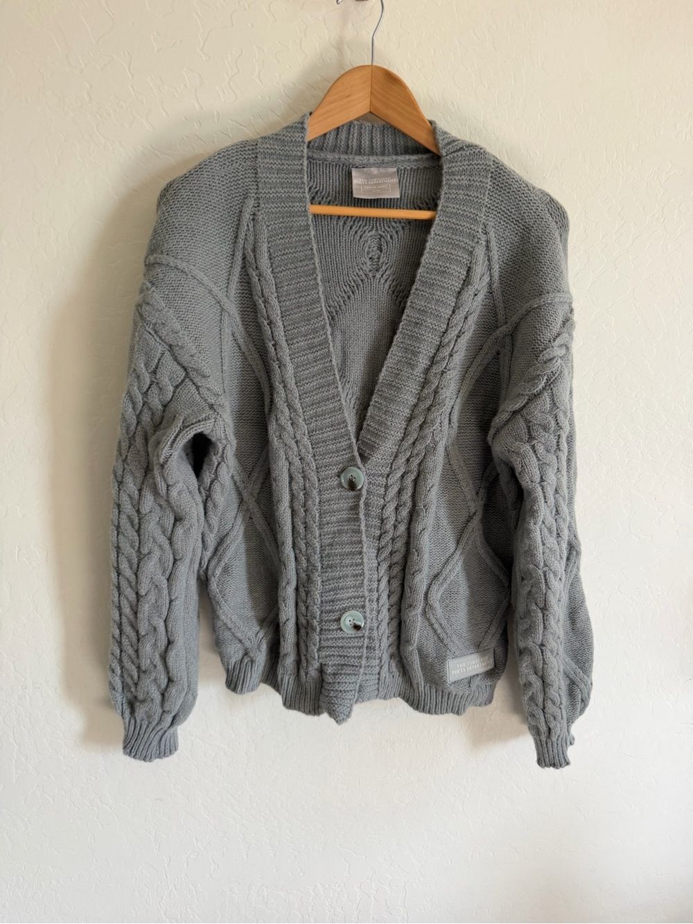 Official Taylor Swift The Torturex Poets Department Cable Knit Cardigan XS/S